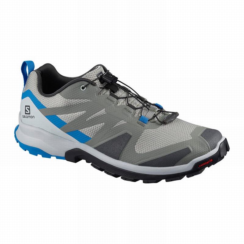 Salomon Israel XA ROGG - Mens Trail Running Shoes - Grey (SPQC-15948)